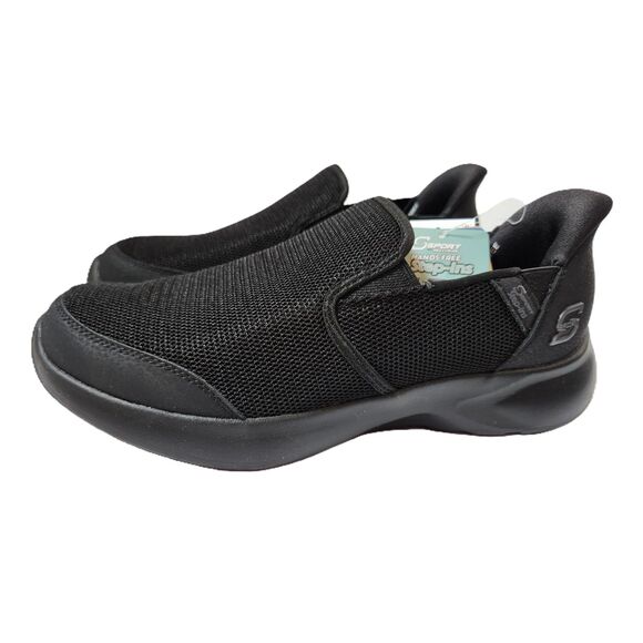 S Sport by Skechers men's size 9 black Hands-Free Step-Ins - Picture 1 of 7